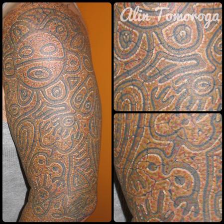 Tattoos - Ainu People Puerto Rico Rock Carving - 96054